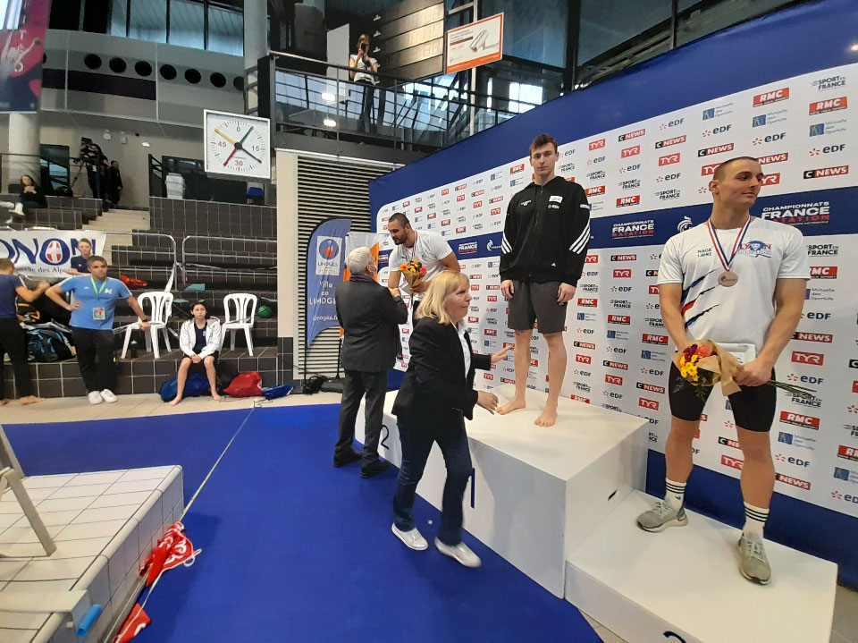 championnat de France de natation à l’Aquapolis