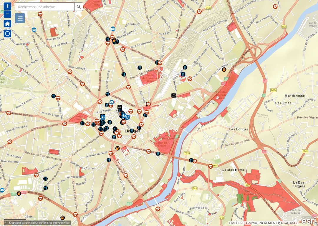 limoges carte