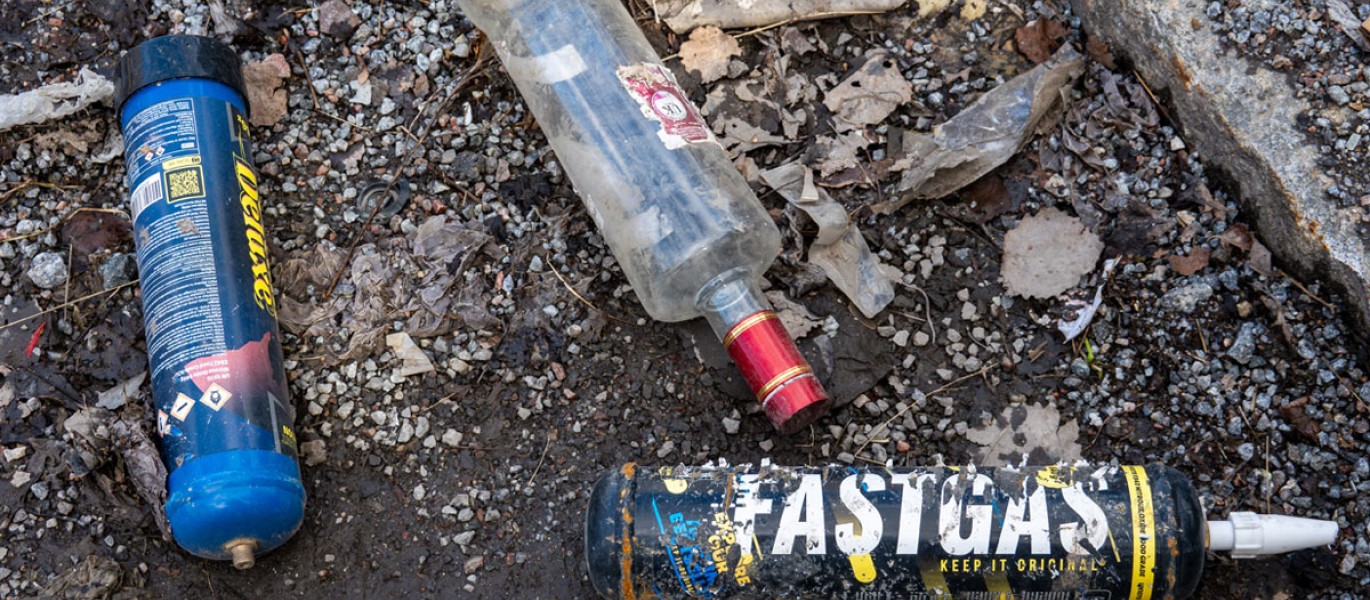 Bonbonnes de protoxyde d'azote