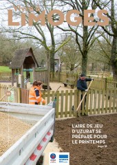 Couverture du n° 212 de Vivre à Limoges présentant l'aire de jeux d'Uzurat rénovée