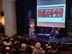 La conférence du Pr Christou à la Bfm