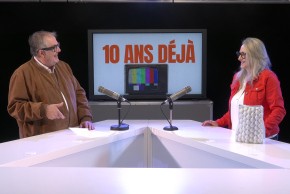 Tournage d'une émission en plateau.