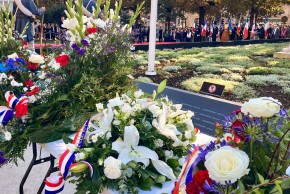 Cérémonie du 11 novembre place Jourdan