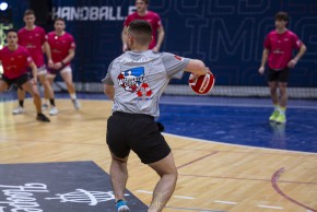 Joueur lors d'uu tournoi de ballon prisonnier