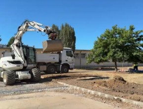 Trois chantiers de désimperméabilisation dans les écoles de Limoges