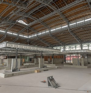 La rénovation des halles - Juin 2019