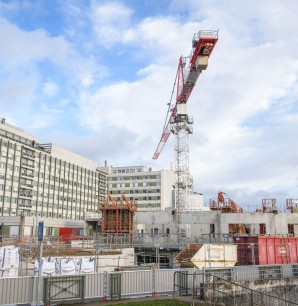 Les travaux en cours au CHU