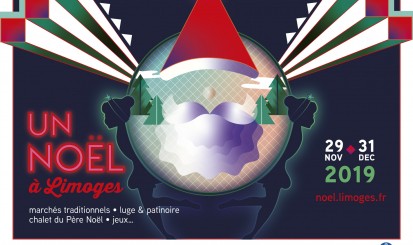 Affiche 2019 Noël à Limoges