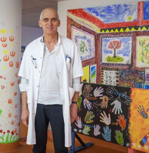 L’art s’invite à l’hôpital pour faire voyager les enfants