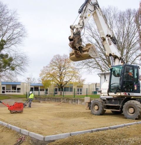 Travaux de  finalisation du city stade