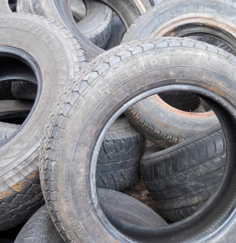 Pneus usagés