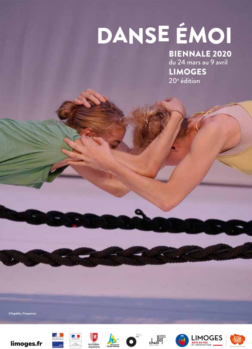 Affiche de la 20ème édition Danse émoi
