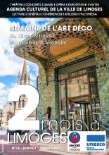 couverture de l'agenda culturel 2 mois à Limoges n° 56