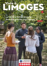 Couverture du magazine municipal Vivre à Limoges n° 218 - octobre 2026