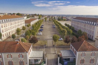 Vue d'ensemble de la caserne Marceau